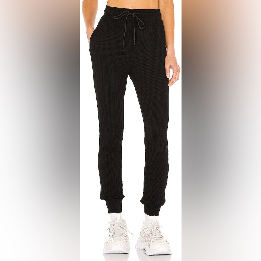 Cotton Citizen Black Thermal Monaco Pants - XS
